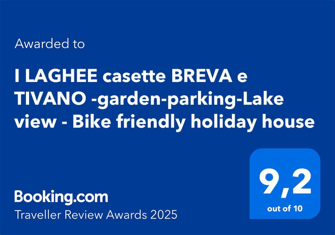 I Laghee Casette Breva E Tivano -Garden-Parking-Lake View - Bike Friendly Holiday House كوليكو المظهر الخارجي الصورة